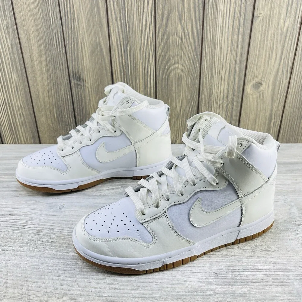 Nike Women's Sneakers Dunk High 'Sail Gum' DD1869-109 Size 7